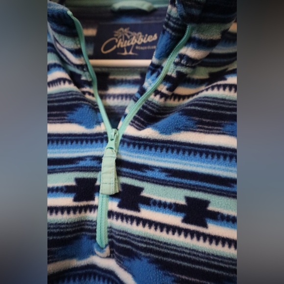 Chubbies Beach Club Aztec Fleece Pullover - Picture 4 of 4